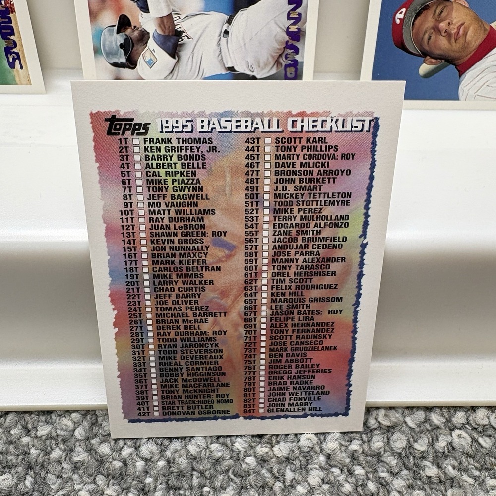 1995 Topps Traded Baseball Partial Base Set‎ Exc Cond - Picture 8 of 10